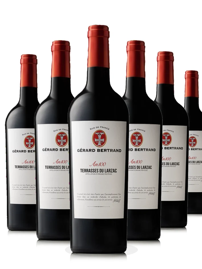 Héritage "An 100" AOP Terrasses du Larzac 2024 – Lot 6 Bouteilles 75cl vin rouge