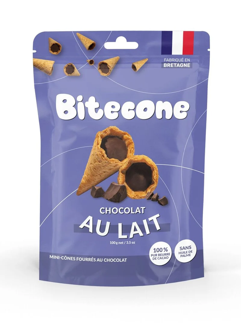 Melkchocolade Bitecone