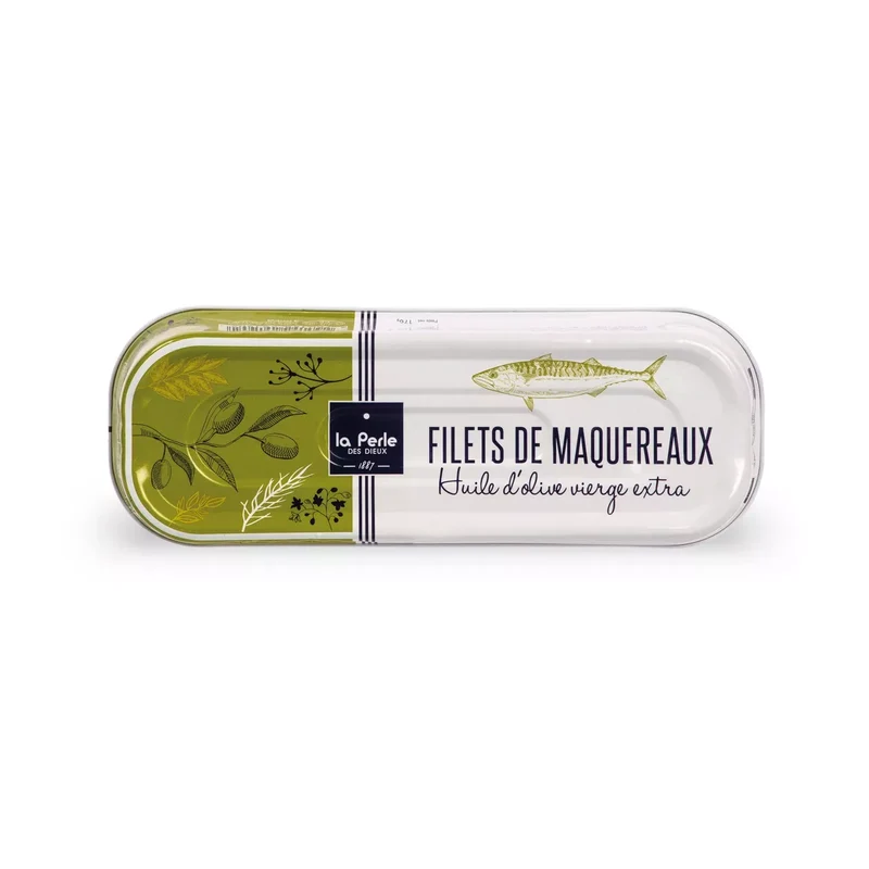 Makreelfilets in extra vierge olijfolie