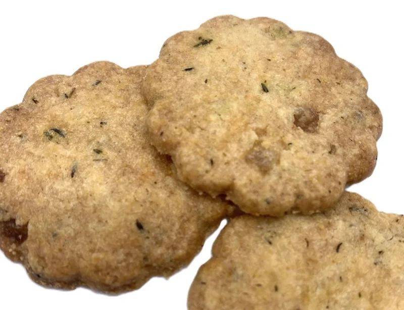 kubusdoosje - citroen-thijm zandkoekjes - 40g
