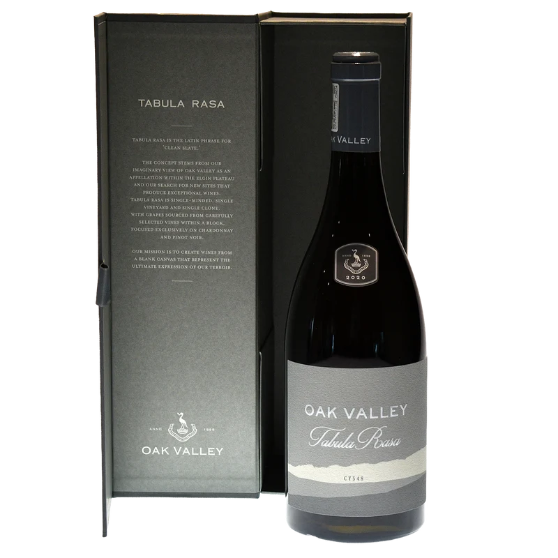 Oak Valley Tabula Rasa CY548 Chardonnay 2020