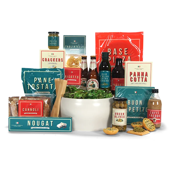 Italiaans Kerstpakket Buonissimo met Bier