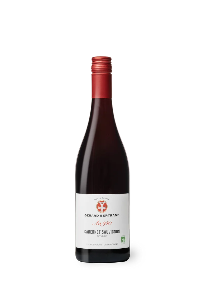 Héritage "An 940" Cabernet Sauvignon Bio IGP Pays d'Oc 2022 – 75cl vin rouge