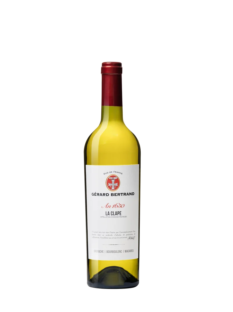 Héritage "An 1650" Blanc AOP La Clape 2024 – 75cl vin blanc