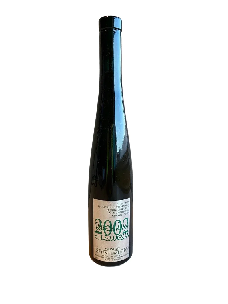 Zeer Exclusief! Riesling eiswein - Weingut Partenheimer Hof 2002